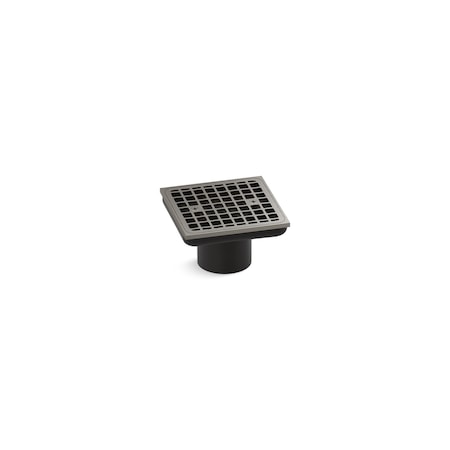 Kohler Clearflo Square Brass Tile-In Shower Drain (Drain Body Not Included) 22665-BN